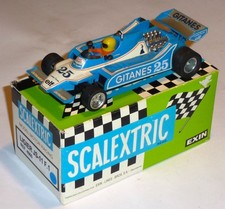 Vintage 1970's Exin Scalextric Ligier JS-11 Formula.1 Ref 4060 Didier Peroni.