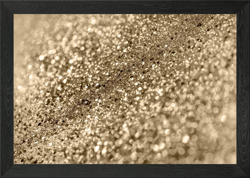 Gold bokeh glitter framed - bokeh, 1
