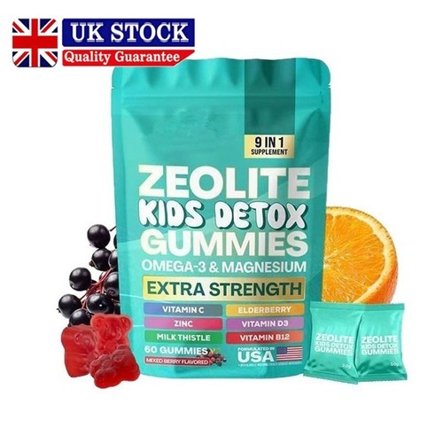Zeolite kids detox gummies - zeolite,