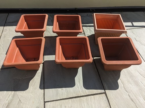 Square large terracotta