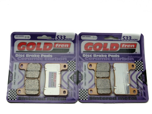 Goldfren s33 brake pads - brake, front