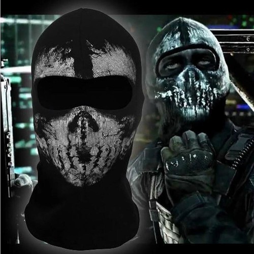 Ghost knitted balaclava full - knitted,
