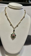Vintage Pink Lotus Cloisonné