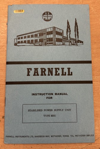 Farnell msu stabilised - msu, power