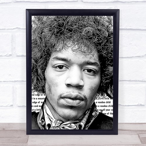 Jimi hendrix graphic - jimi,