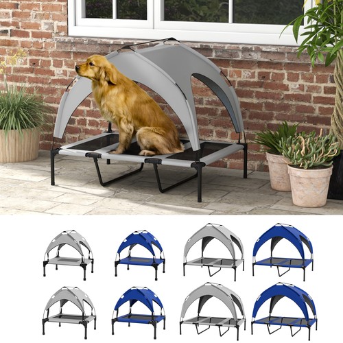 Cooling elevated dog bed - cooling,