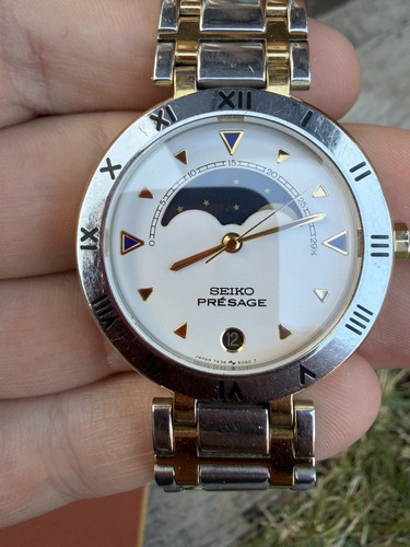 Seiko presage moon phase - phase,