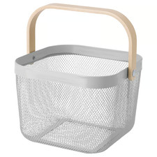 "IKEA RISATORP Basket Grey