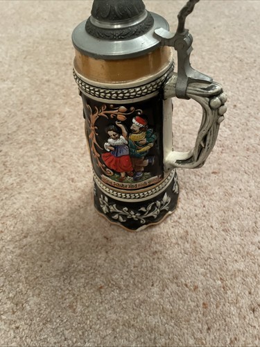 Vintage german beer stein - german,