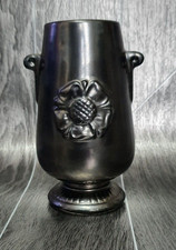 Dark vase pottery inch tall - dark, 6