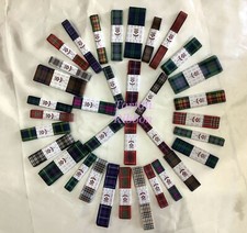 Job Lot Tartan Ribbon 2 Metre