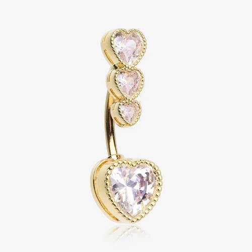 Stainless surgical steel heart - surgical,