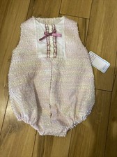 Eva Class Spanish sparkly Romper BNWT 12 Months small made