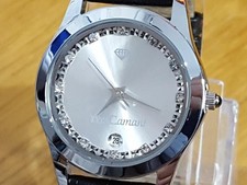 Ladies Classic Black Leather