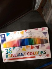 Staedtler Ergosoft 36 Pencils In Tin.