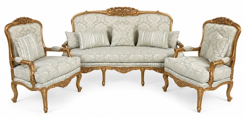 French settee vintage - french,
