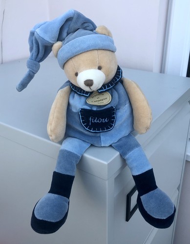 Doudou compagnie blue filou - et,
