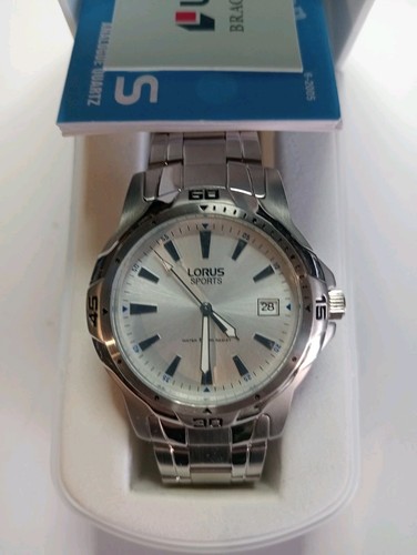 Mens boxed lorus sports watch - boxed,