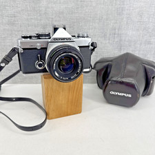 Olympus OM-2N Film Camera & Zuiko 50mm F1.8 Lens, Superb Cond., Meter Working