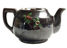 Hadson Iridescent Brown Teapot