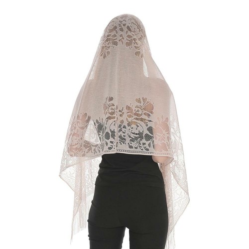 Girls lace veil polyester - lace,