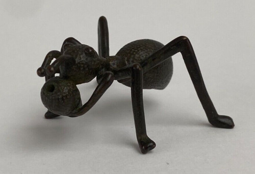 Japanese bronze signed - bronze,