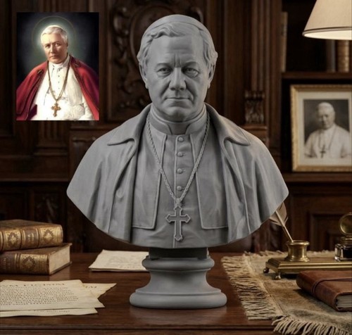 Popes pope pius bust - pope, x