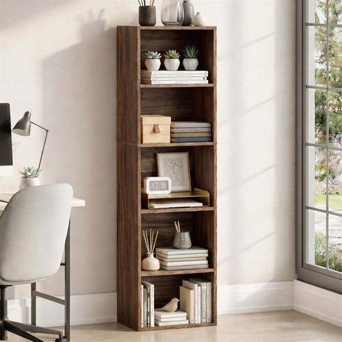 Tier wooden bookcase - 3, 4