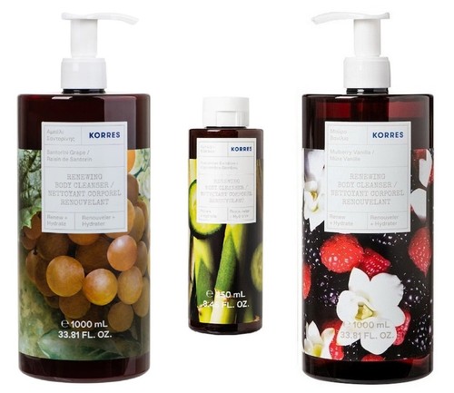 Korres shower gel renewing - korres,