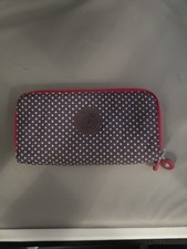 Kipling Women's Large Purple Wallet Purse In Good Condition