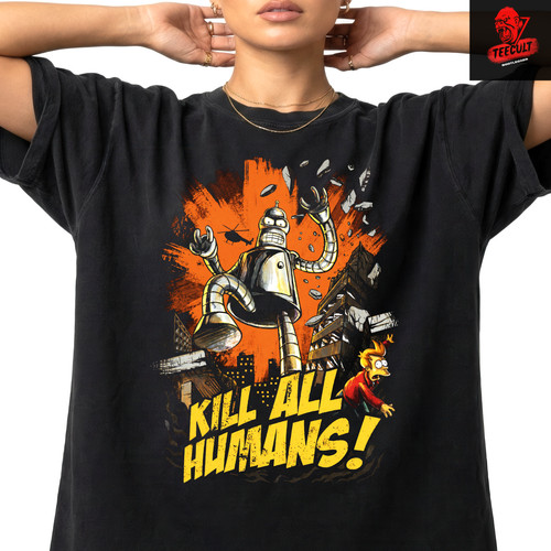 Futurama kill all humans - 'kill, humans!'