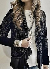 Zara bnwt beaded - bnwt, black