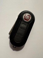 GENUINE ORIGINAL 3 BUTTON REMOTE FLIP CAR KEY FOB FOR FIAT 500 ETC #03