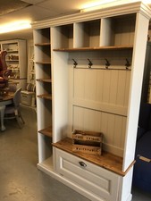 Hall Bench Storage 1300mm Wide Porch Shoe Store Storage Furniture Showroom KENT