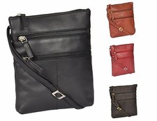 Small Real Leather Pouch Cross