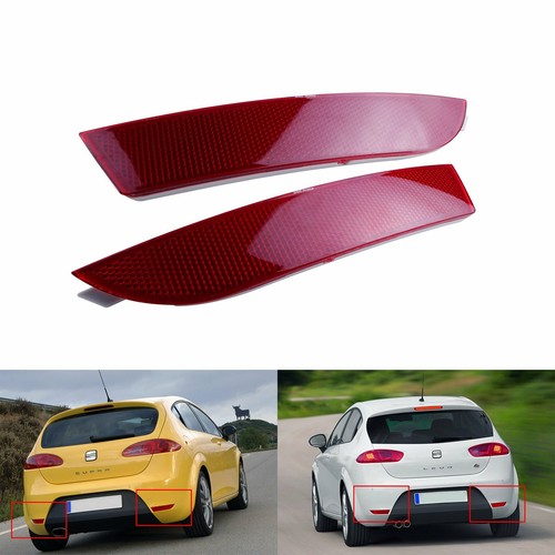 Red lens rear bumper - rear,