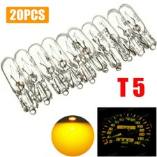 10x/Set 2W 12V T5 Amber Car