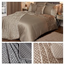 Duvet Set Sequin Velvet Quilt