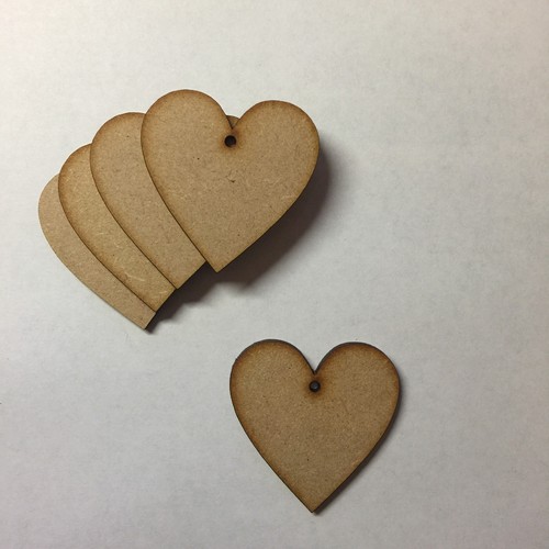 Wooden 40mm laser - wooden, (4cm)