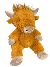 HIGHLAND COW  Golden Brown Plush Very Soft Toy  17" By Teddytastic VGC