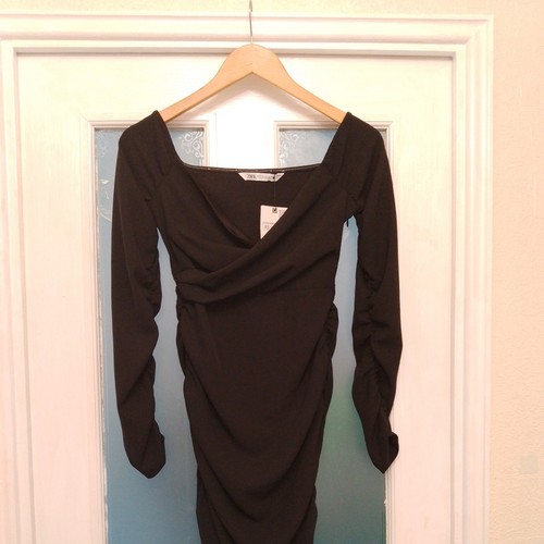 Zara little black dress - black,