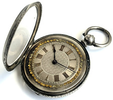 Antique pocket watch silver - pocket,