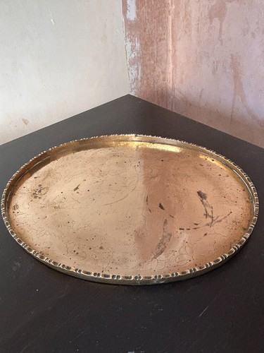 Vintage chinese etched brass - vintage,