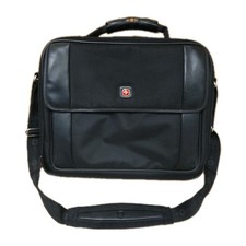 Swiss Army Wenger Laptop Bag Briefcase Satchel Document Bag Travel Case Black