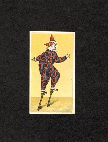 1911 e43 circus caramels - circus,