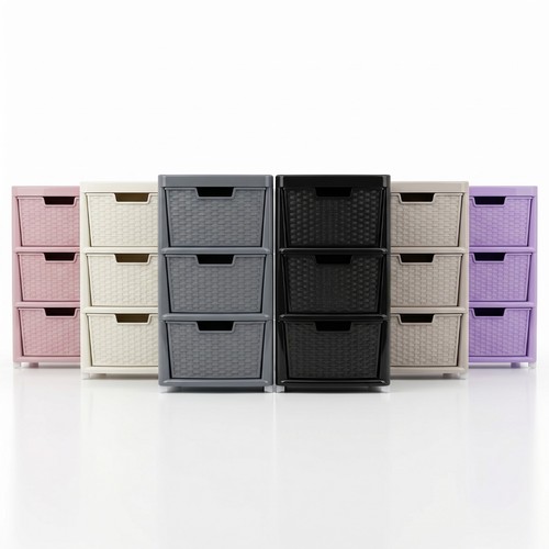 Large drawer rattan storage - 3,