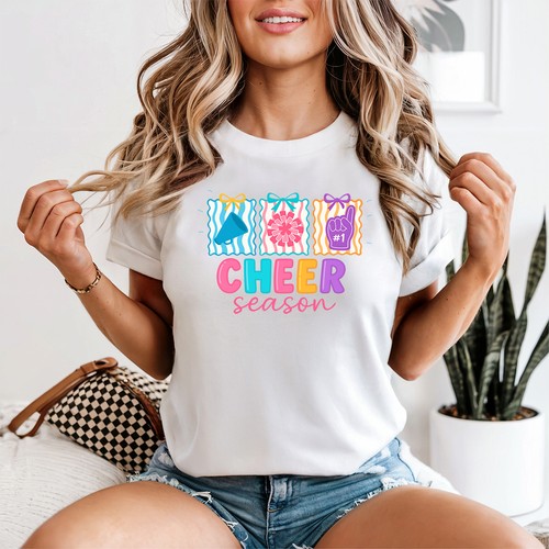 Cheer season womens shirt - womens, t-shirt