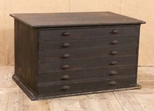 Antique Ebonised Painted Pine
