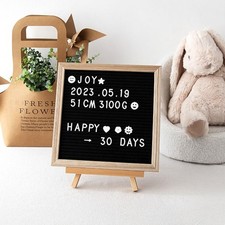10x10 Inch Letter Message