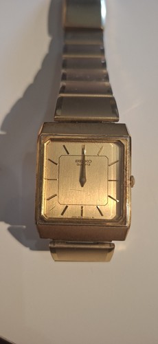 Seiko men gold plated - men's, gold-plated